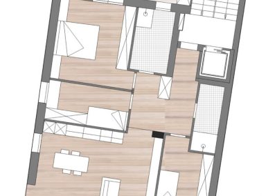 RIF.130-2 SOTTOMARINA CENTRO, NUOVA COSTRUZIONE, PRESTIGIOSO APPARTAMENTO CON GARAGE