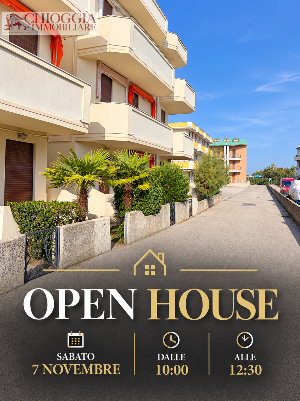 RIF.175 – OPEN HOUSE – SABATO 7 NOVMEBRE, DALLE ORE 10